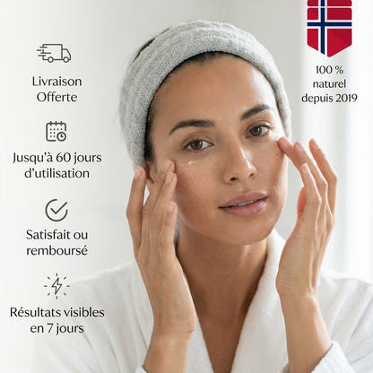 Baume contour des yeux hyper puissant contre les cernes et les poches